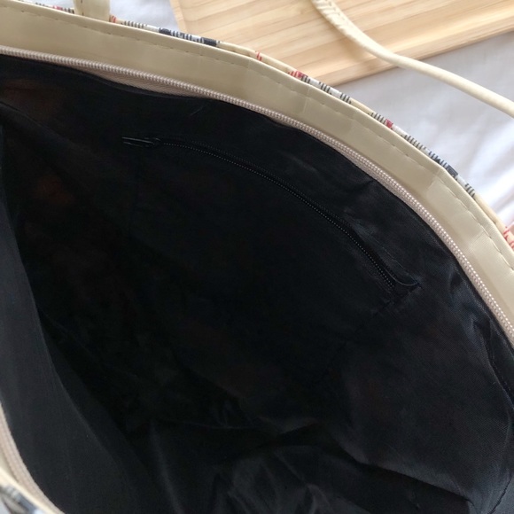 Patterned tote bag - Picture 3 of 4